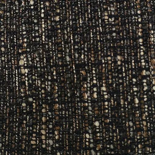 Barhocker MATTEA - drehbar, höhenverstellbar, Stoff, Dunkelbraun