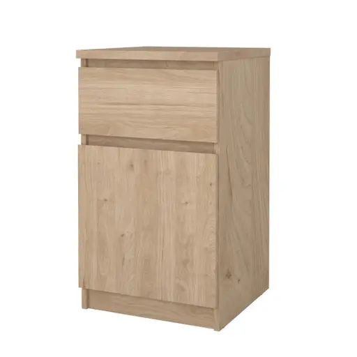 Nachtkonsole- B ca. 40 cm, Eiche Dekor