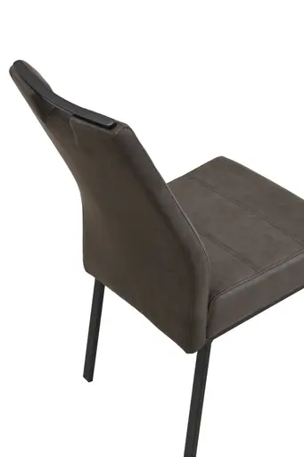 Stuhl - Microfaser, Vintage Anthrazit