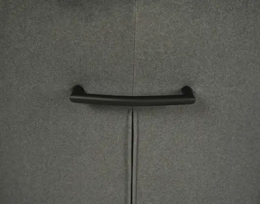Armlehnstuhl MANOA - drehbar, Stoff, Grau
