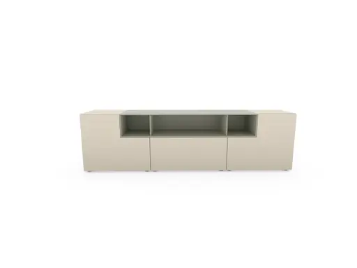 Sideboard 3900 - BHT ca. 220x62x45 cm, Lack, Kaschmir