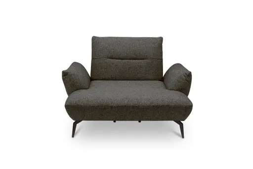 Sessel PAYTON - Loveseat, Stoff, Braun