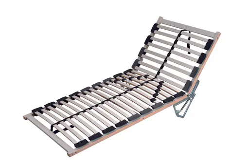 Polsterbett - Liegefläche ca. 180x200 cm, Feincord, Natur