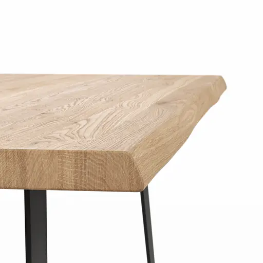 Esstisch Talara Lina - LB. ca. 180x90cm, Wildeiche Natur