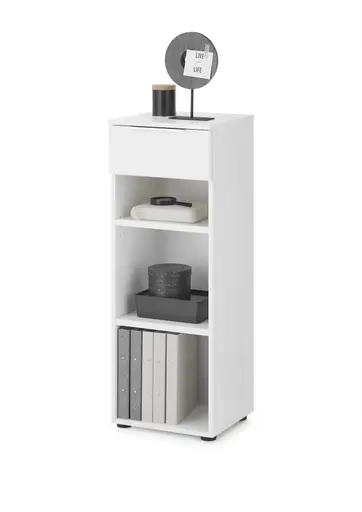 Büroregal - B ca. 40 cm, Weiß