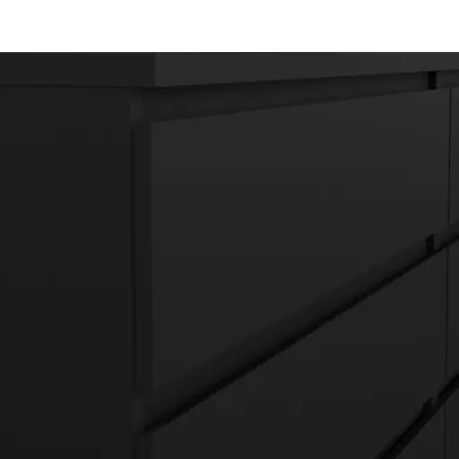 Kommode - B ca. 154 cm, Schwarz