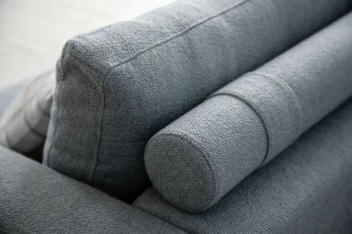 Sofa Solano - 3-Sitzer, Stoff, Hellblau