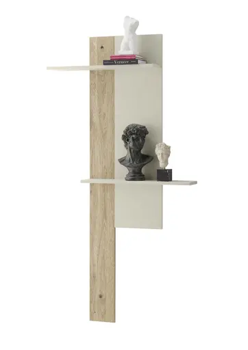 Wandboard - B ca. 75 cm, Kaschmir, Eiche massiv