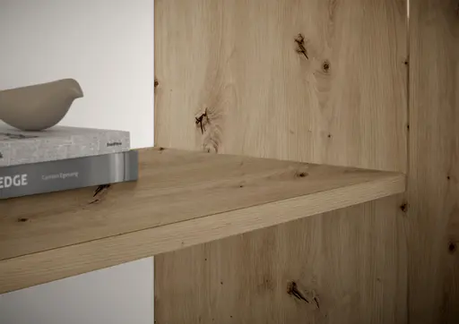 Kommode - B ca. 119 cm, Artisan Eiche Nachbildung