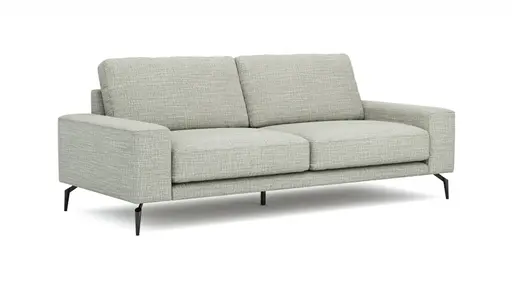 Sofa Redington - 2,5-Sitzer, Stoff, Hellgrau