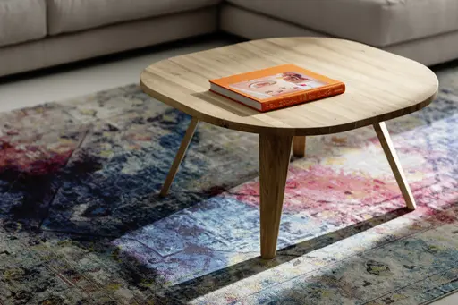 Couchtisch Signe - BHL ca. 80x38x80 cm, Asteiche massiv, Geölt