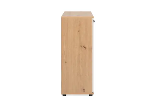 Kommode- B ca. 60 cm, Eiche Dekor, Beige