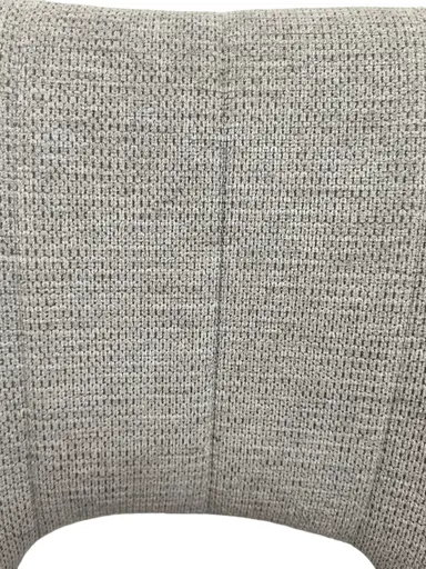 Armlehnstuhl MARESA - drehbar, Stoff, Silberfarben