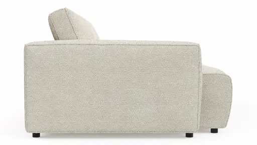 Bigsofa Lilaia - 3-Sitzer Tief, Stoff, Creme