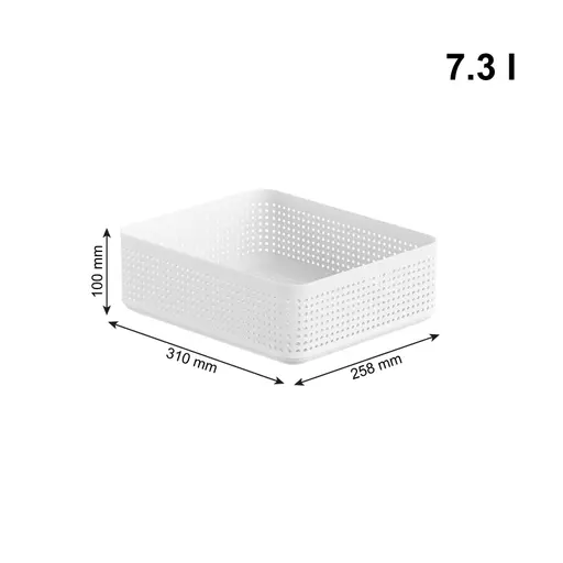 Korb XL - LBH ca. 25,8x31x10 cm