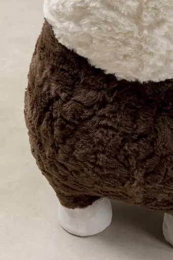 Deko-Figur - Weiß, Braun