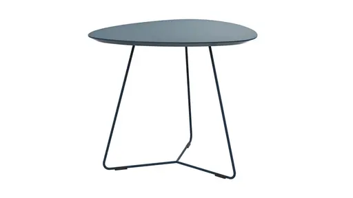 Ecktisch Fano - LBH ca. 59x50x50 cm, Fenix, Dunkelblau