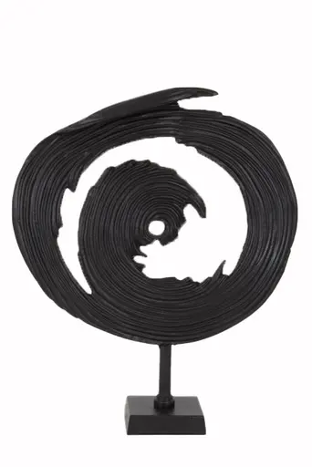 Deko-Objekt - BHT ca. 48x11x44 cm, Schwarz