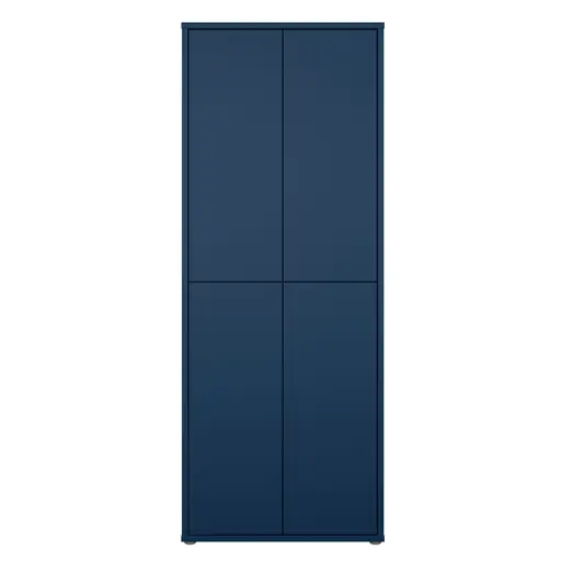 Schuhschrank FAID- B ca. 75 cm,  Schuhschrank, Blau