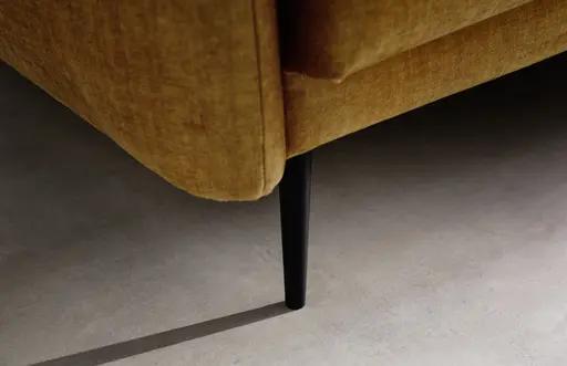 Schlafsofa Nettuno - 3-Sitzer, inkl. Schlaffunktion, Velour, Champagner