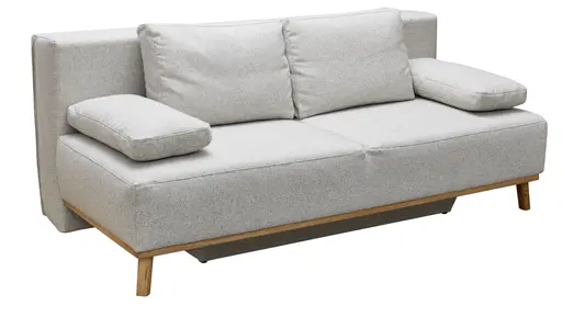 Querschläfer EM Korsika - 2-Sitzer mit Schlaffunktion inkl. Bettkasten, Stoff, Beige