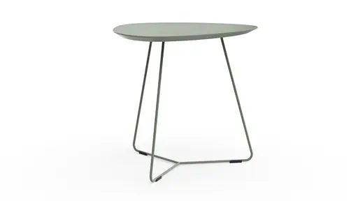 Ecktisch Fano - LBH ca. 59x50x50 cm, Fenix, Olivgrün