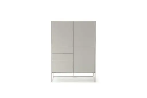 Highboard Ove - Lack, Kreide