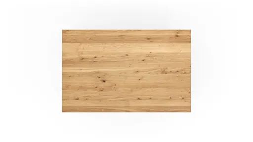 Esstisch Farmingdale - ausziehbar, Platte mit schräger Kante, LB ca. 140x90 cm, Eiche massiv, natur geölt