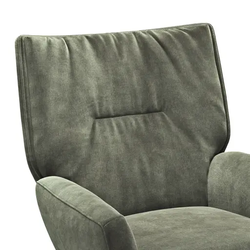 Sessel Maximilian - Stoff, Grün