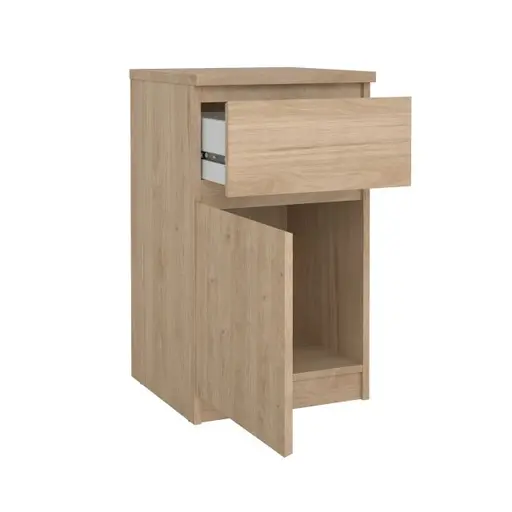 Nachtkonsole- B ca. 40 cm, Eiche Dekor