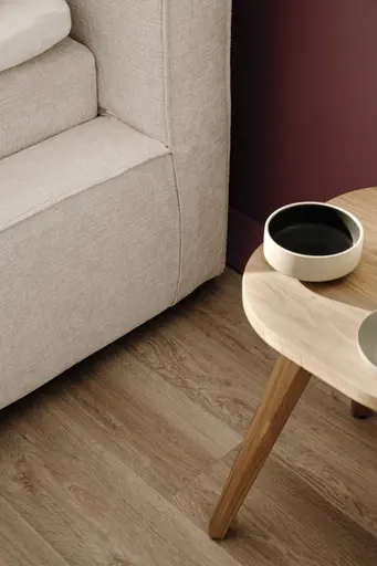 Hocker Signe - BHT ca. 40x50x40 cm, Asteiche massiv, Geölt