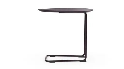 Sofatisch Fano - LBH ca. 57x39x54 cm, Fenix, Aubergine