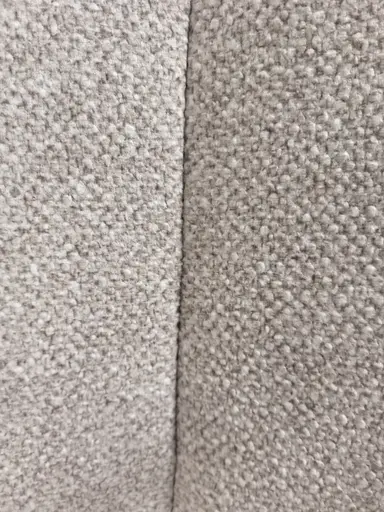 Stuhl MAUREEN - drehbar, Stoff, Creme