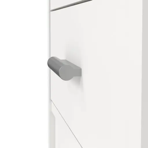 Schreibtisch - LB ca. 110x49 cm, Weiß