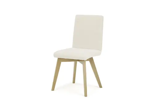 Stuhl SITTING TOGETHER_A- Soff, Creme, Eiche Natur