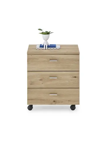 Rollcontainer - Eiche Nachbildung