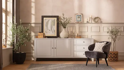 Loungesessel Fargo - Stoff, Dunkelgrau