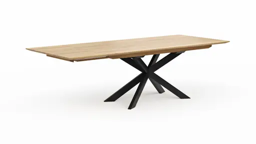 Esstisch Talara Lola - ausziehbar, LB ca. 200x100cm, Wildeiche Bianco