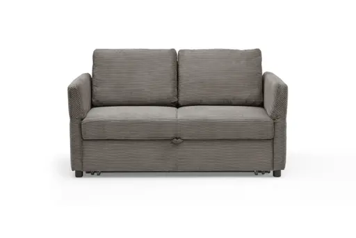 Sofa PRO FLEXX - 2-Sitzer inkl. Schlaffunktion, Stoff, Taupe