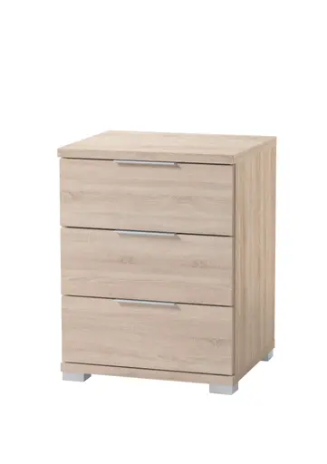 Nachtkommode- Sandeiche Dekor