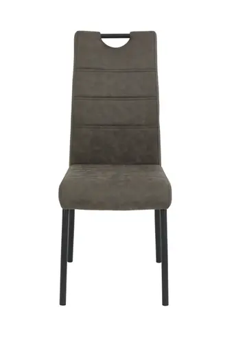 Stuhl - Microfaser, Vintage Braun