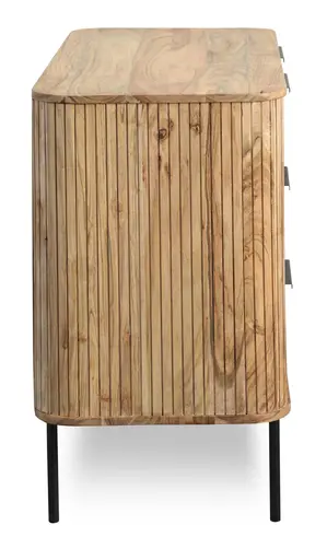 Kommdoe - B ca. 103 cm, Akazie massiv