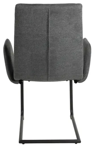 Freischwinger - Webstoff, Anthrazit