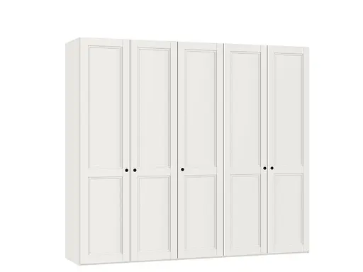 Drehtürenschrank JOIN IT- B ca. 252 cm., Cremeweiss, Weiss