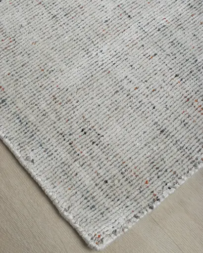 Handwebteppich - BL ca. 200x290 cm, Elfenbein Mix