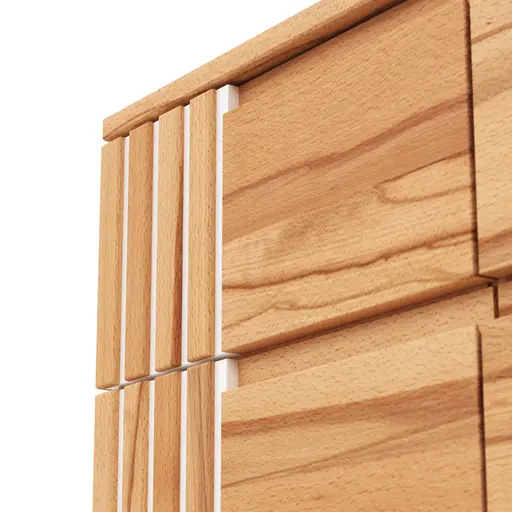 Kommode Tigris - Kernbuche massiv, geölt