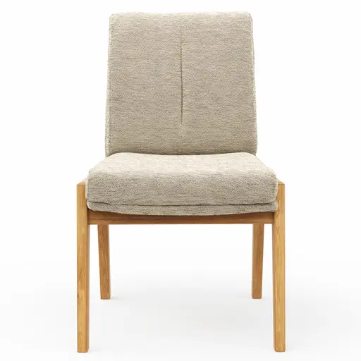 Stuhl Flore 2 - Stoff, Beige