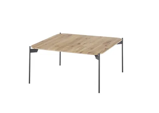Couchtisch - BHT ca. 80x38x80 cm, Eiche massiv