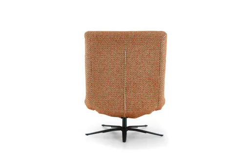 Liege - Relaxfunktion motorisch mit Akku, Stoff, Orange