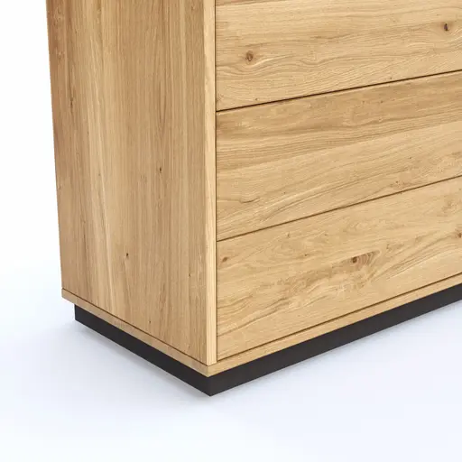 Schubkasten Williston - Korpus Wildeiche geölt / Front sandgestrahlt